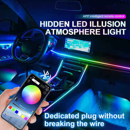 Car Ambient Light Interior LED Full Color RGB Lighting Kit