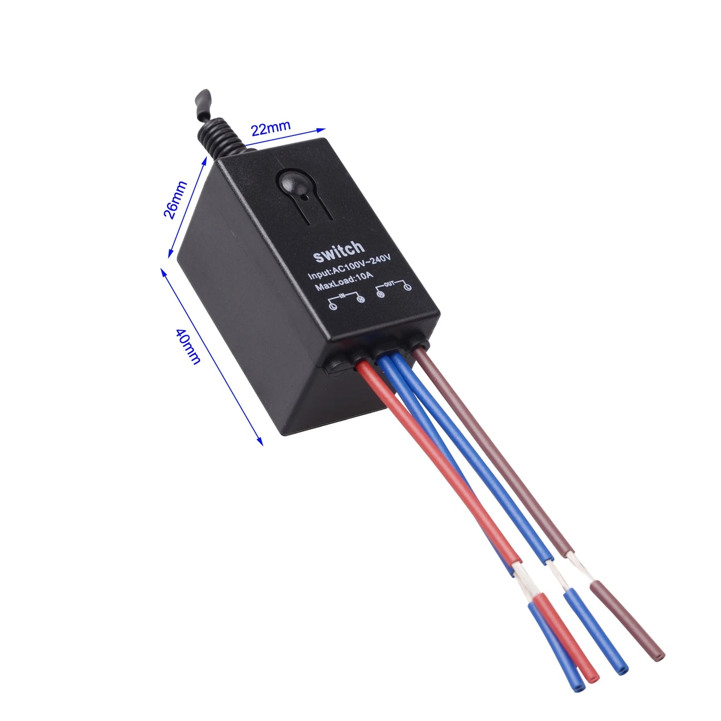 10A Relay Remote Control Kill Switch